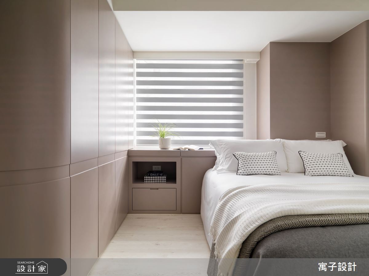 38坪老屋(16~30年)＿休閒多元臥室案例圖片＿寓子設計＿寓子_月之10