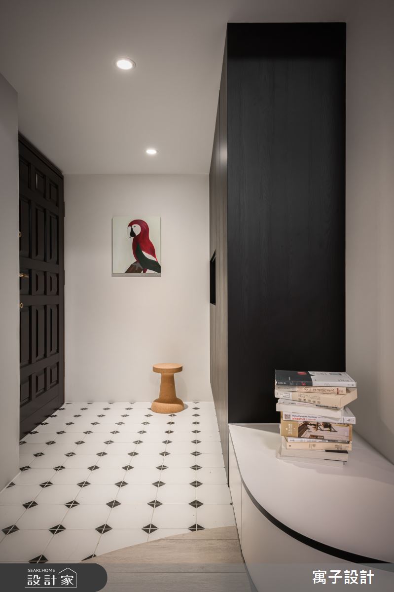 26坪老屋(16~30年)＿北歐風玄關案例圖片＿寓子設計＿寓子_Hey!溜溜之1