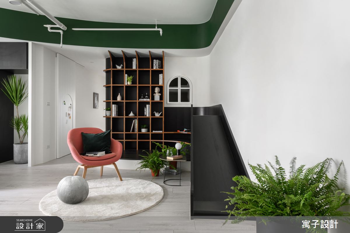 26坪老屋(16~30年)＿北歐風客廳案例圖片＿寓子設計＿寓子_Hey!溜溜之3