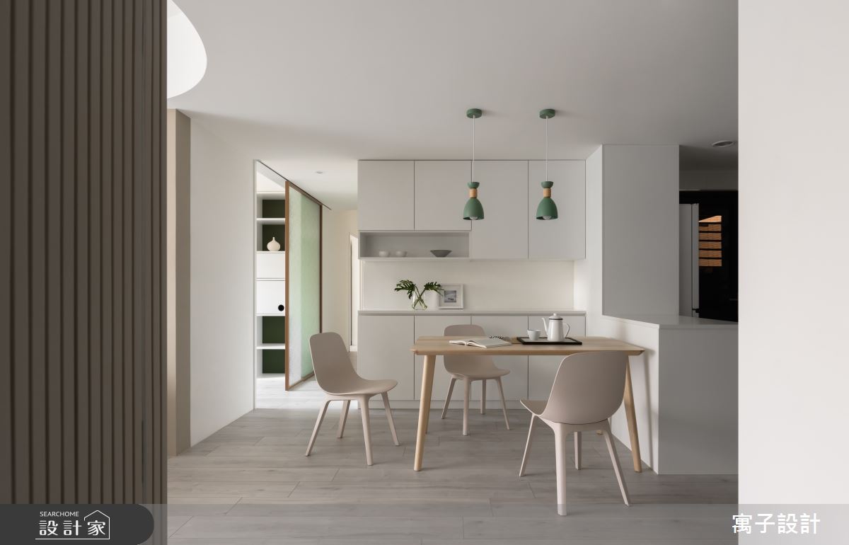 35坪新成屋(5年以下)＿北歐風餐廳案例圖片＿寓子設計＿寓子_草原拿鐵之9