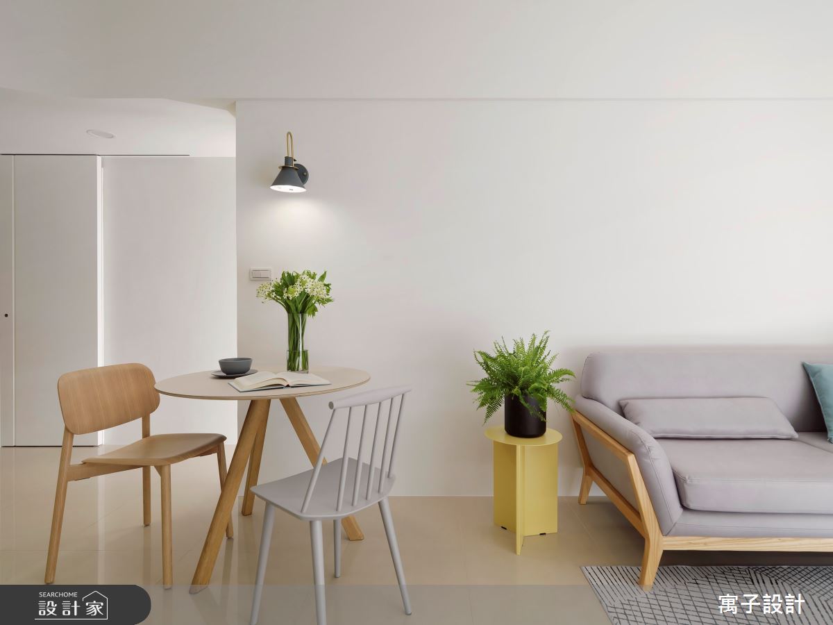 20坪老屋(16~30年)＿北歐風餐廳案例圖片＿寓子設計＿寓子_Wish之4