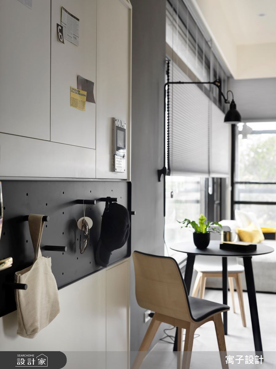 14坪老屋(16~30年)＿北歐風餐廳案例圖片＿寓子設計＿寓子_Mini.H之2
