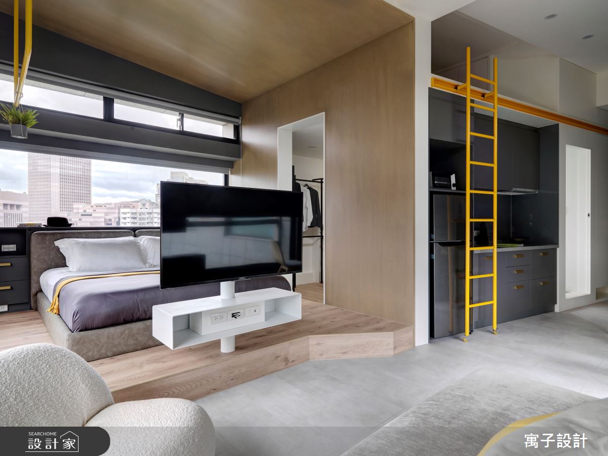 14坪老屋(16~30年)＿北歐風客廳臥室案例圖片＿寓子設計＿寓子_Mini.H之6