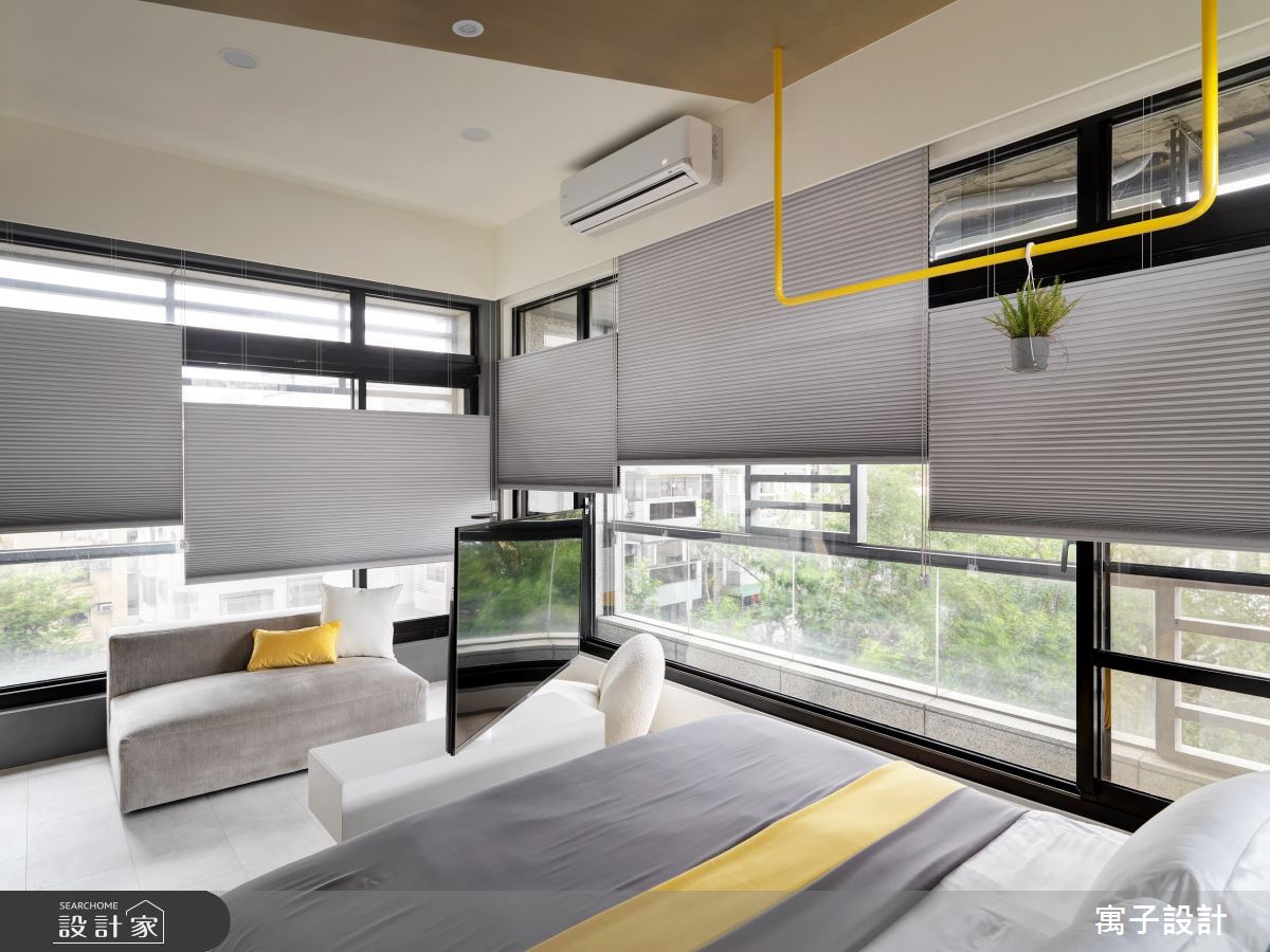 14坪老屋(16~30年)＿北歐風客廳臥室案例圖片＿寓子設計＿寓子_Mini.H之10