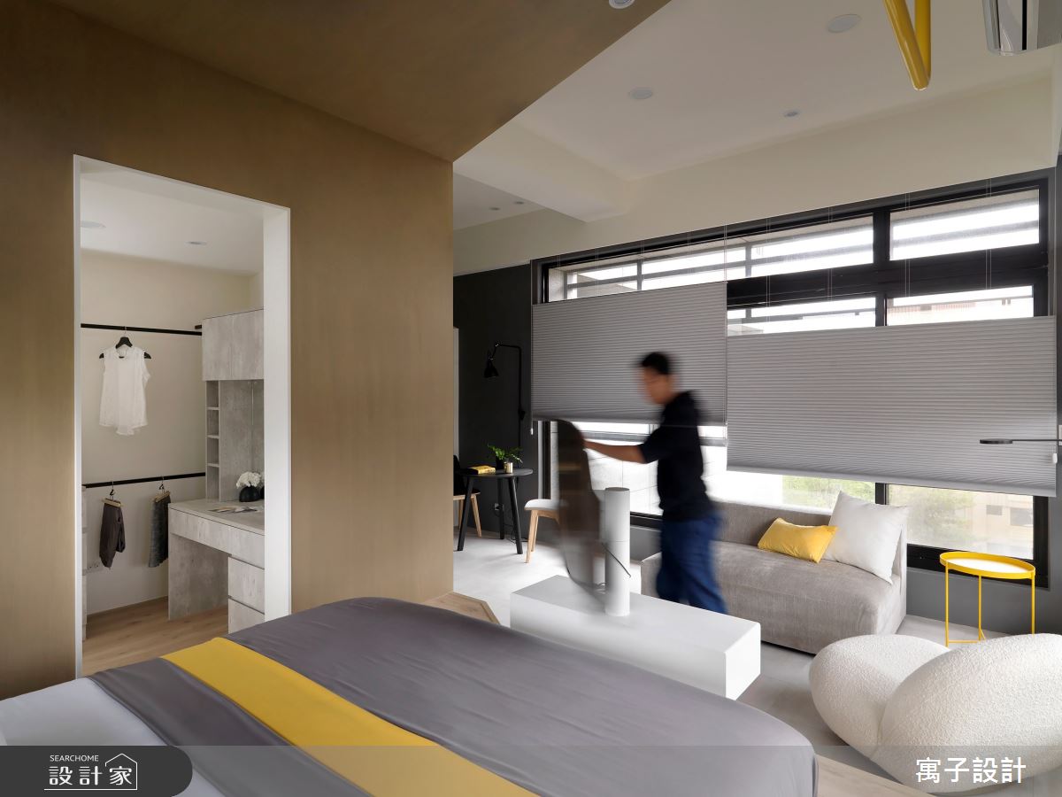 14坪老屋(16~30年)＿北歐風客廳臥室案例圖片＿寓子設計＿寓子_Mini.H之11
