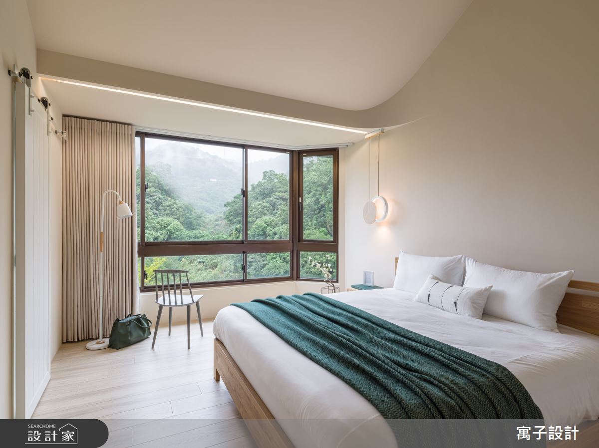 32坪老屋(16~30年)＿北歐風臥室案例圖片＿寓子設計＿寓子_一抹奶油之12