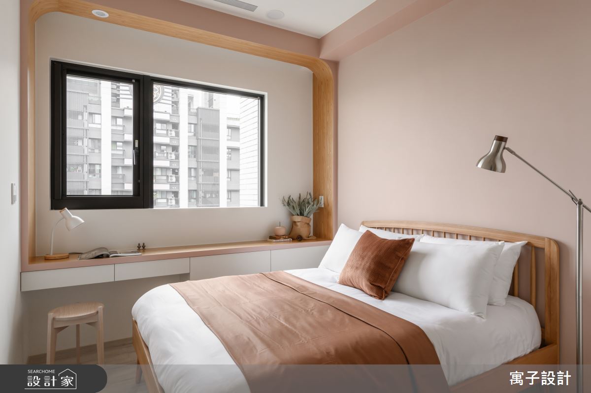 20坪新成屋(5年以下)＿休閒多元臥室案例圖片＿寓子設計＿寓子_時光之15