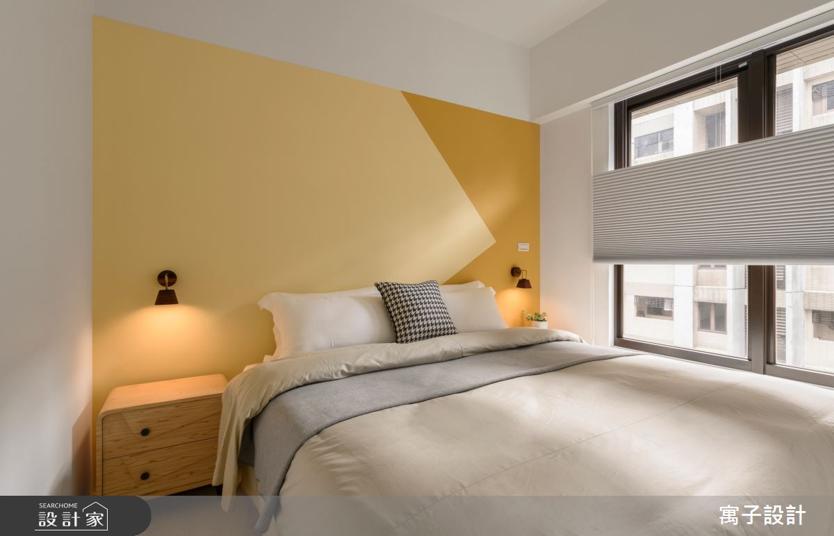 20坪新成屋(5年以下)＿北歐風臥室案例圖片＿寓子設計＿寓子_彼得潘之12