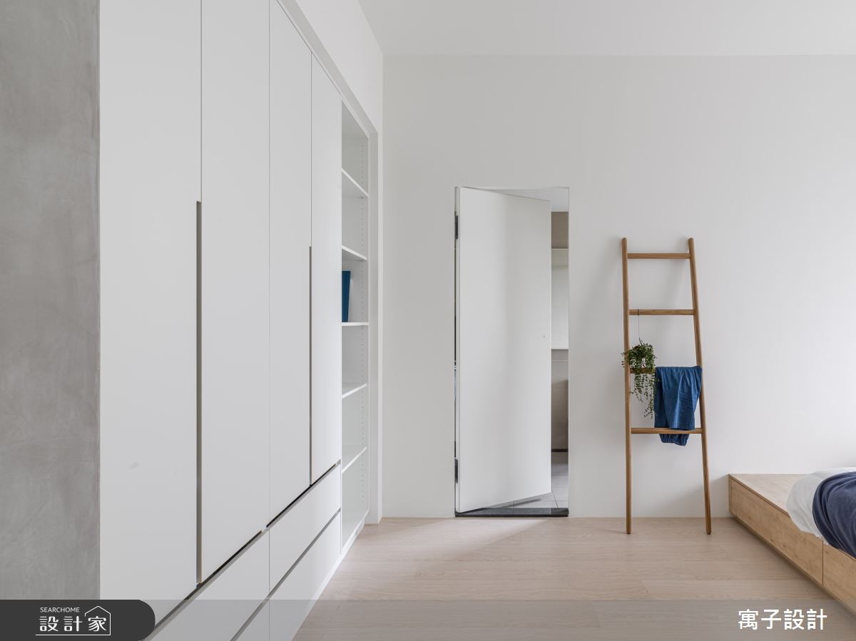 35坪新成屋(5年以下)＿北歐風臥室案例圖片＿寓子設計＿寓子_光合森林之15