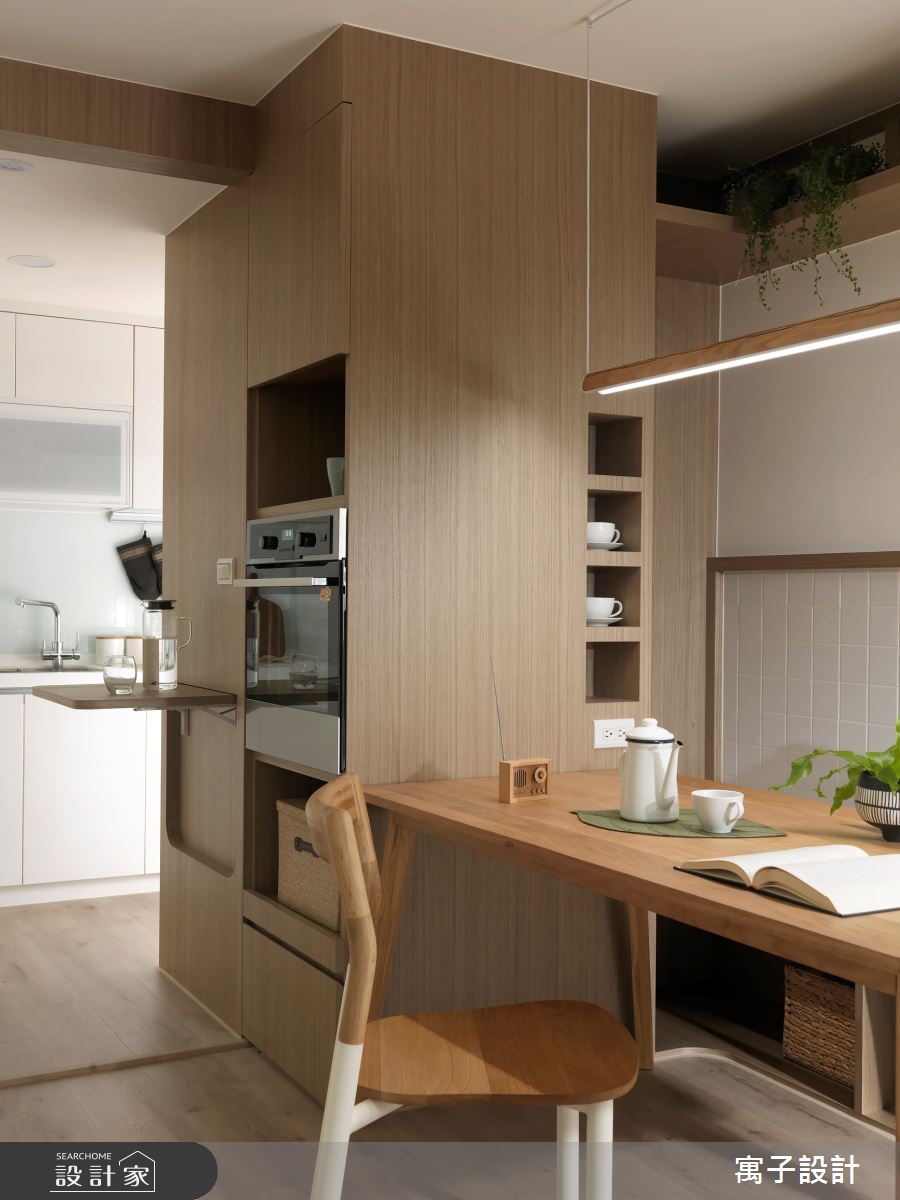 30坪新成屋(5年以下)＿北歐風餐廳案例圖片＿寓子設計＿寓子_日日之12