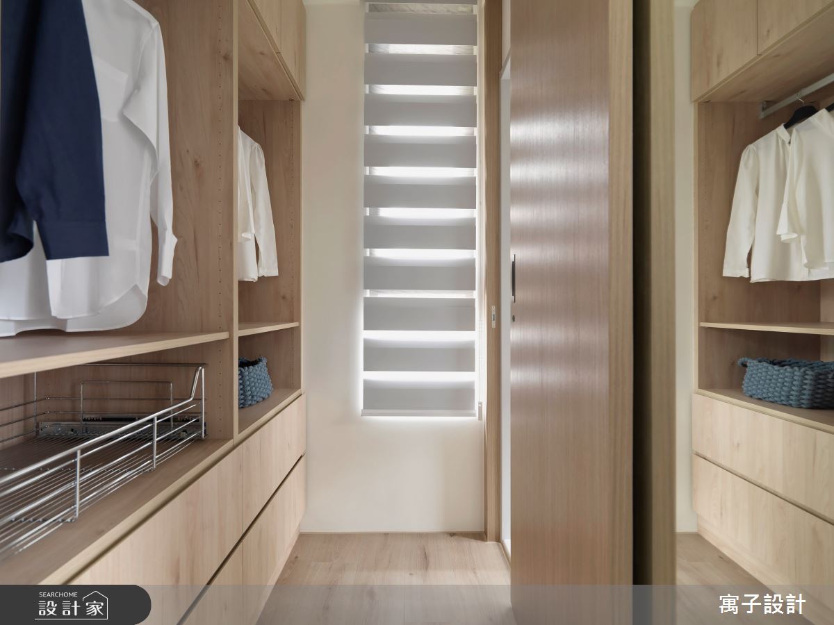 30坪新成屋(5年以下)＿北歐風更衣間案例圖片＿寓子設計＿寓子_日日之15