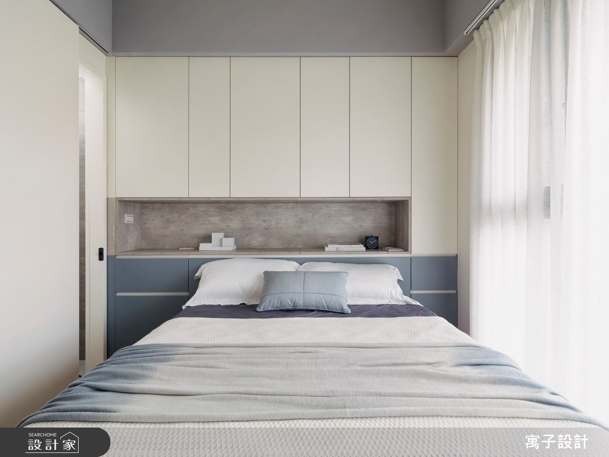 20坪新成屋(5年以下)＿北歐風臥室案例圖片＿寓子設計＿寓子_漫步好好之12