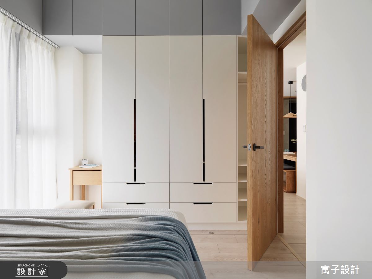 20坪新成屋(5年以下)＿北歐風臥室案例圖片＿寓子設計＿寓子_漫步好好之13