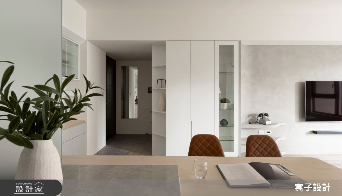 32坪新成屋(5年以下)＿北歐風餐廳案例圖片＿寓子設計＿寓子_1+1=3之5