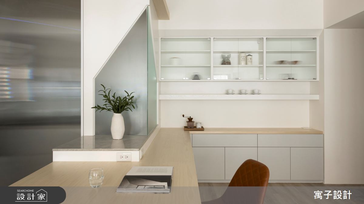 32坪新成屋(5年以下)＿北歐風餐廳案例圖片＿寓子設計＿寓子_1+1=3之9