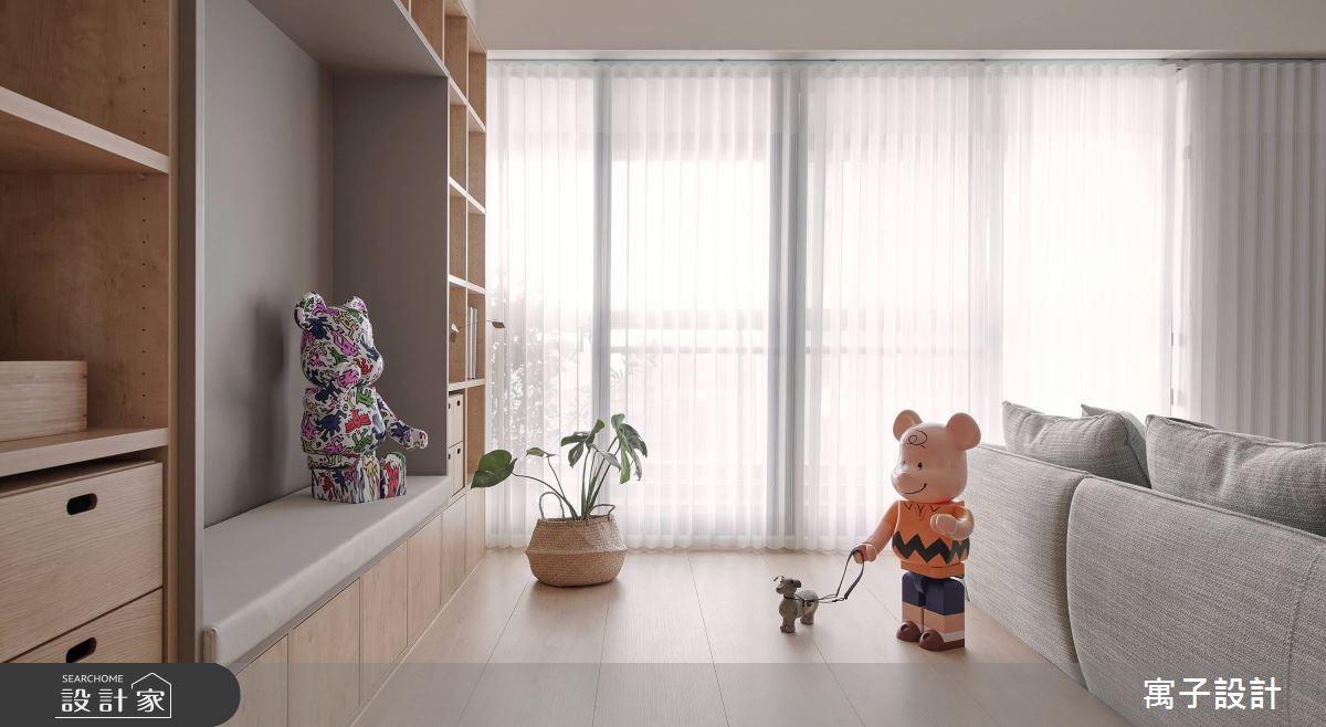 28坪新成屋(5年以下)＿北歐風案例圖片＿寓子設計＿寓子_悠悠之4