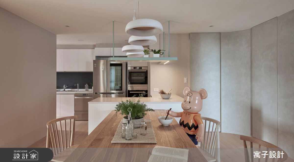 28坪新成屋(5年以下)＿北歐風餐廳案例圖片＿寓子設計＿寓子_悠悠之12