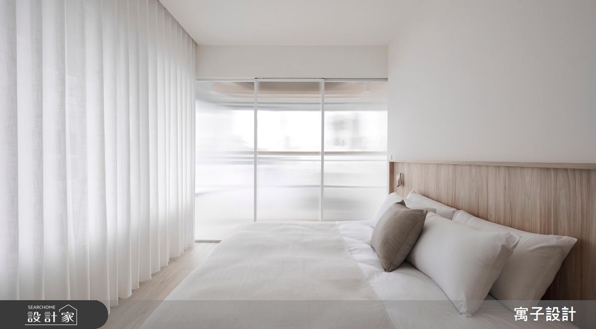28坪新成屋(5年以下)＿北歐風臥室案例圖片＿寓子設計＿寓子_悠悠之14