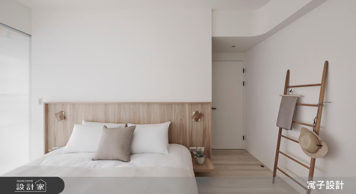 28坪新成屋(5年以下)＿北歐風臥室案例圖片＿寓子設計＿寓子_悠悠之15