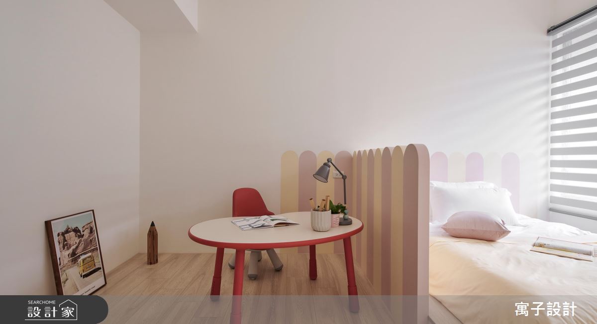 28坪新成屋(5年以下)＿北歐風臥室案例圖片＿寓子設計＿寓子_悠悠之17