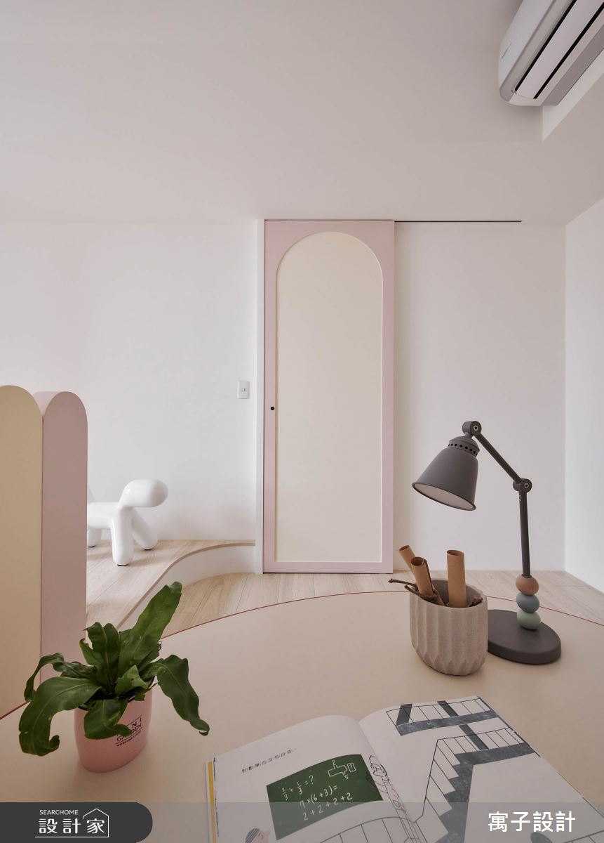 28坪新成屋(5年以下)＿北歐風臥室案例圖片＿寓子設計＿寓子_悠悠之18