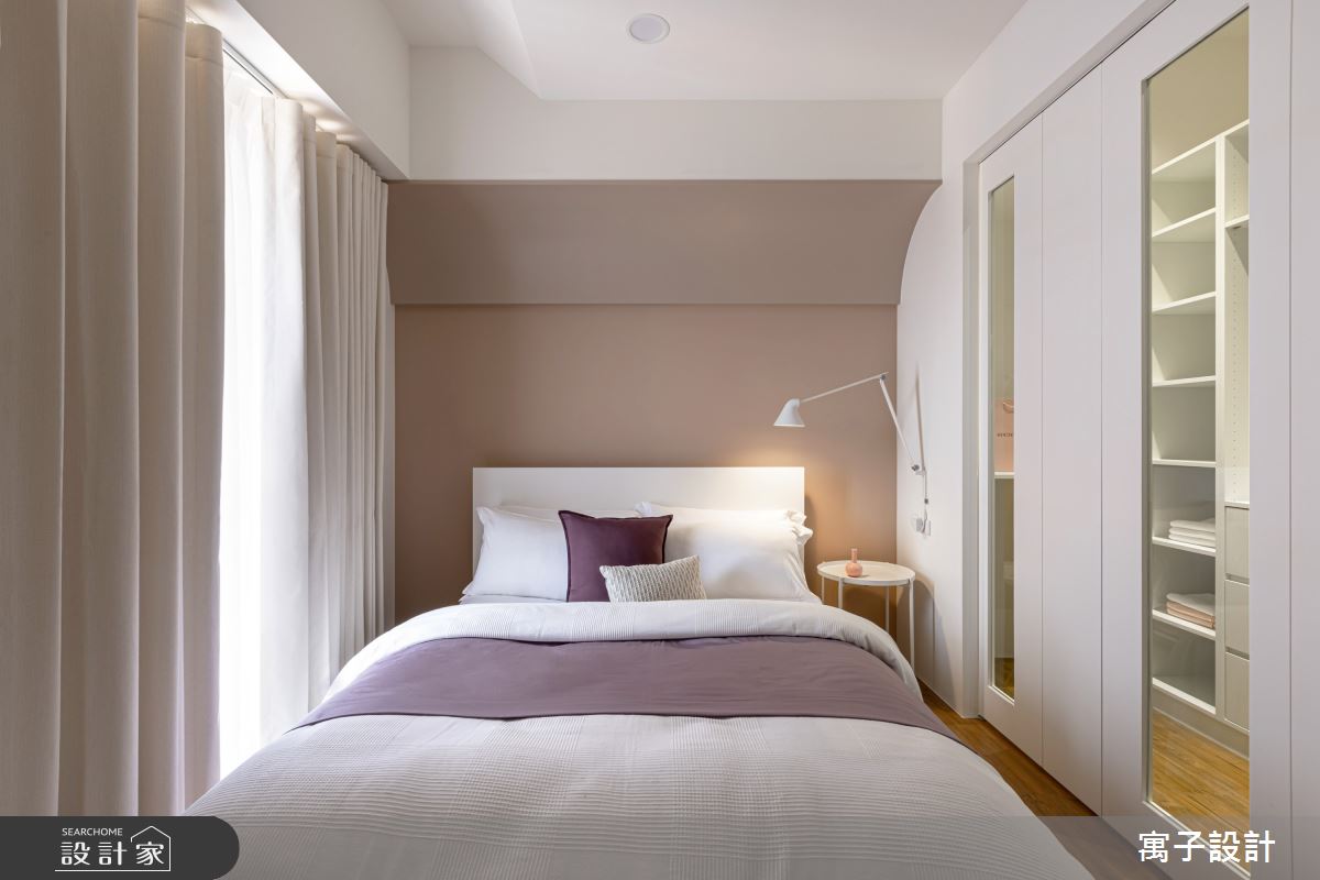 30坪新成屋(5年以下)＿北歐風臥室案例圖片＿寓子設計＿寓子_想像之10