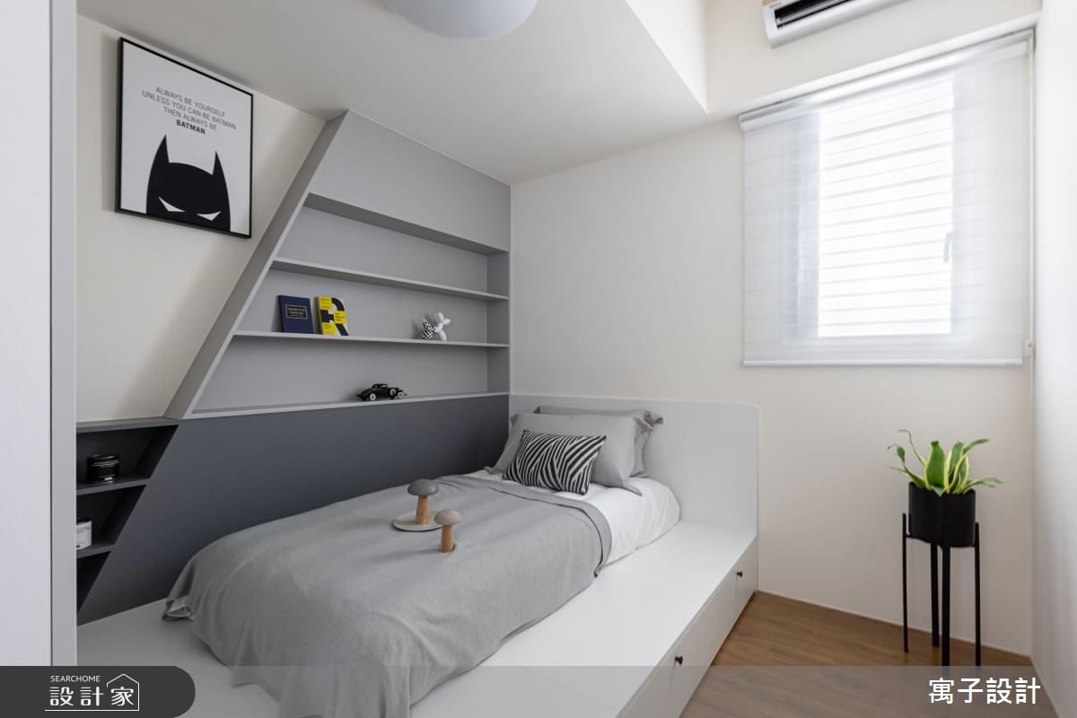 30坪新成屋(5年以下)＿北歐風臥室案例圖片＿寓子設計＿寓子_想像之13