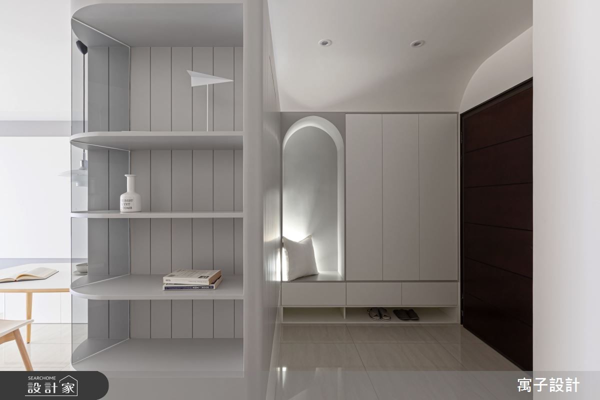 30坪新成屋(5年以下)＿北歐風玄關案例圖片＿寓子設計＿寓子_想像之1