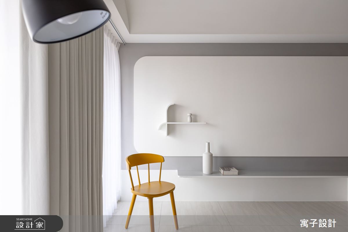 30坪新成屋(5年以下)＿北歐風客廳案例圖片＿寓子設計＿寓子_想像之6