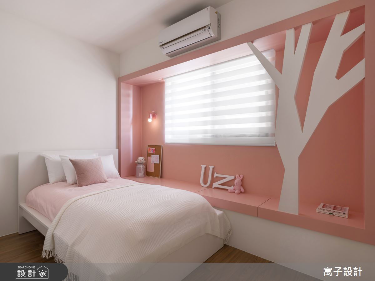 30坪新成屋(5年以下)＿北歐風臥室臥榻案例圖片＿寓子設計＿寓子_想像之14