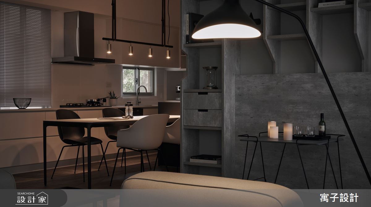 40坪老屋(16~30年)＿現代風餐廳案例圖片＿寓子設計＿寓子_醞釀之6