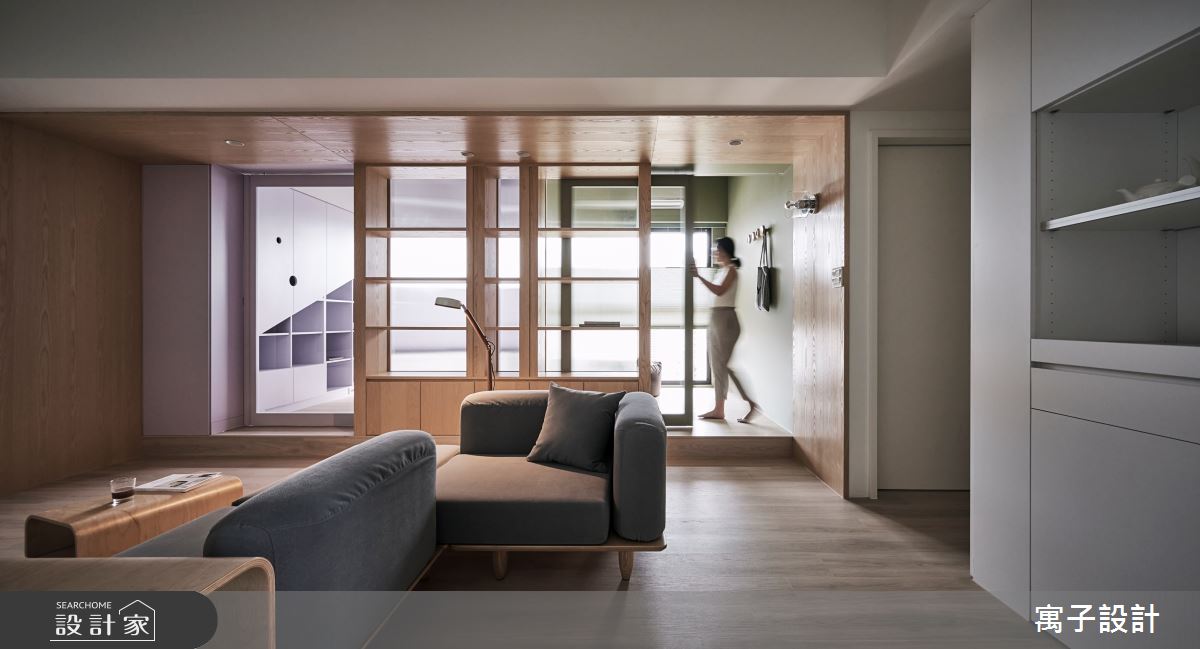 20坪新成屋(5年以下)＿北歐風客廳案例圖片＿寓子設計＿寓子_HYGGE!之4