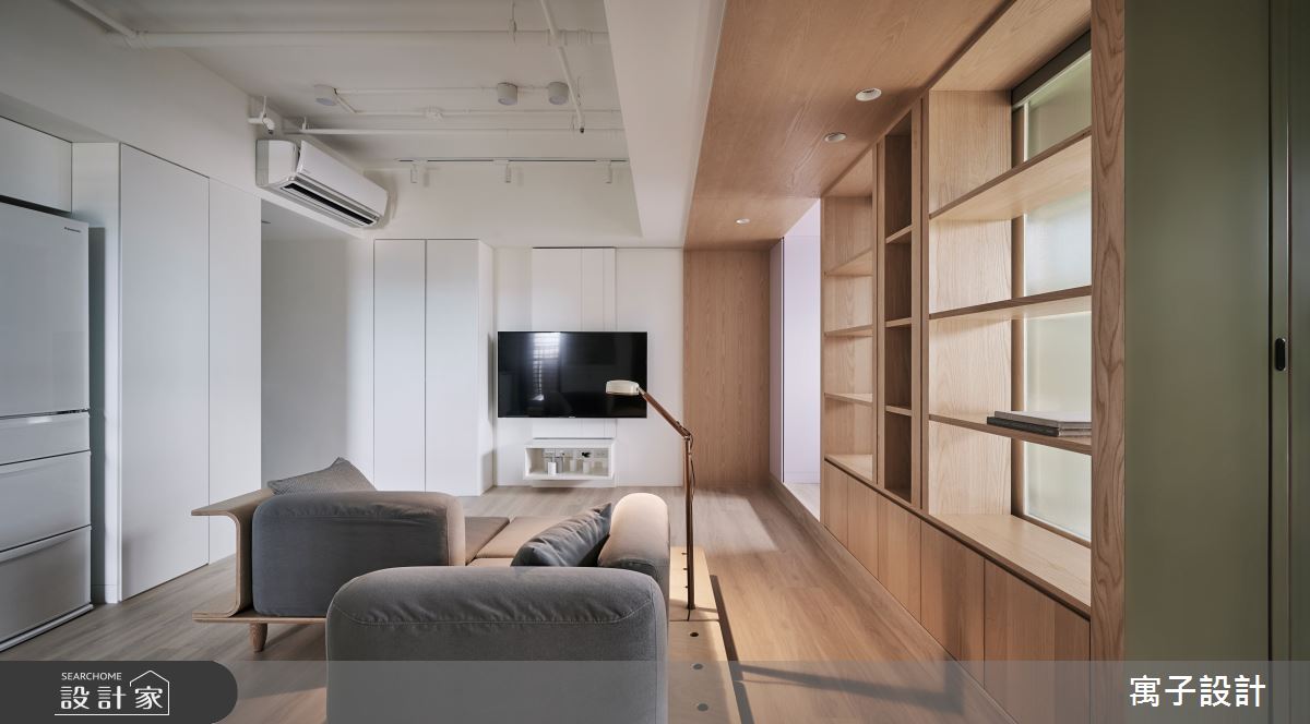 20坪新成屋(5年以下)＿北歐風客廳案例圖片＿寓子設計＿寓子_HYGGE!之7