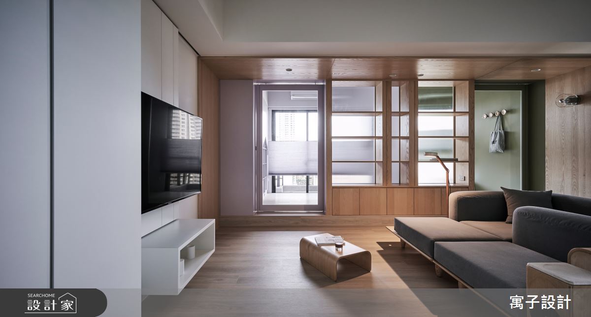 20坪新成屋(5年以下)＿北歐風客廳案例圖片＿寓子設計＿寓子_HYGGE!之2