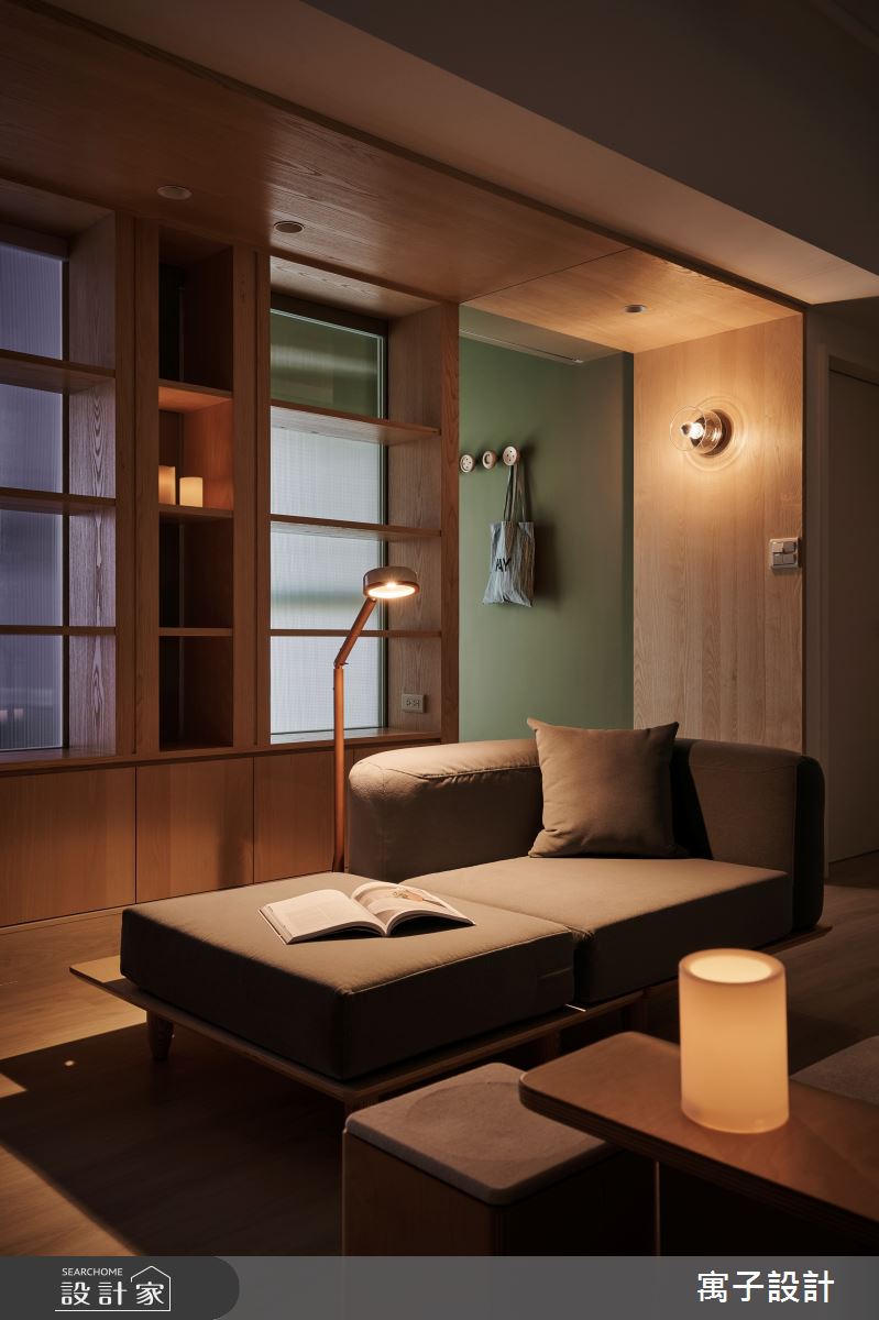 20坪新成屋(5年以下)＿北歐風客廳案例圖片＿寓子設計＿寓子_HYGGE!之15
