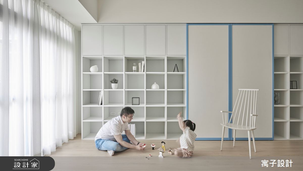 35坪老屋(16~30年)＿北歐風客廳案例圖片＿寓子設計＿寓子_Logam Life之4