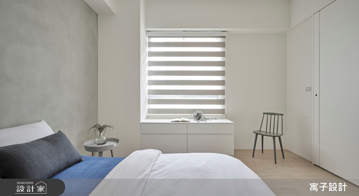 35坪老屋(16~30年)＿北歐風臥室案例圖片＿寓子設計＿寓子_Logam Life之12