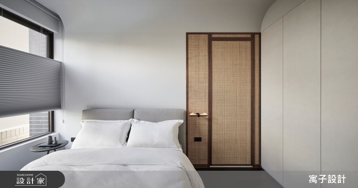 28坪新成屋(5年以下)＿現代風臥室案例圖片＿寓子設計＿寓子_無黠之12