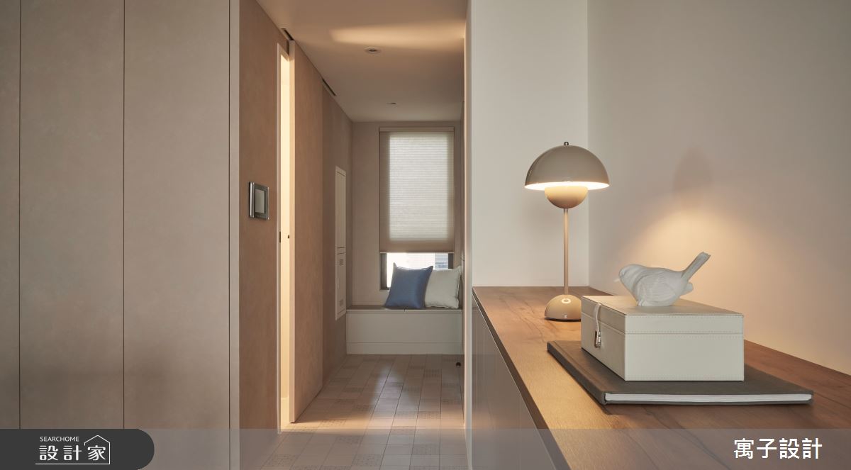 25坪新成屋(5年以下)＿北歐風玄關案例圖片＿寓子設計＿寓子_La Famill之7