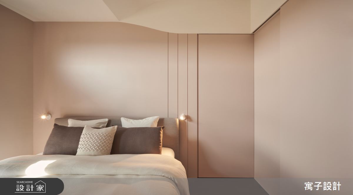 25坪新成屋(5年以下)＿北歐風臥室案例圖片＿寓子設計＿寓子_La Famill之11