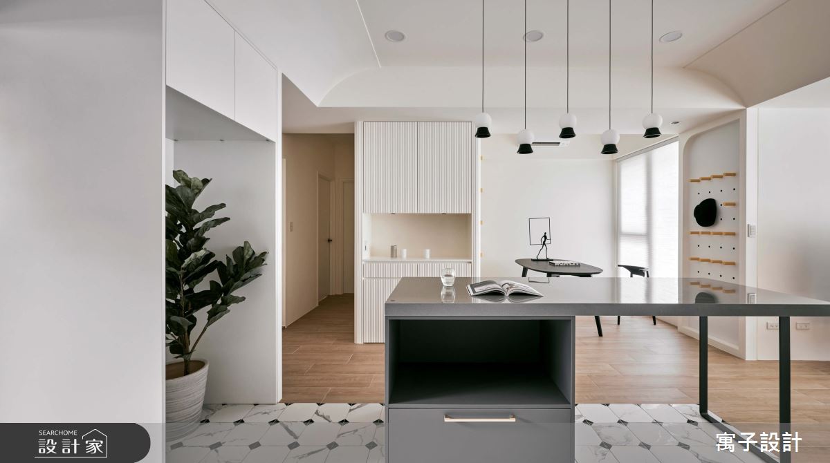 25坪新成屋(5年以下)＿北歐風廚房案例圖片＿寓子設計＿寓子_85㎡之12