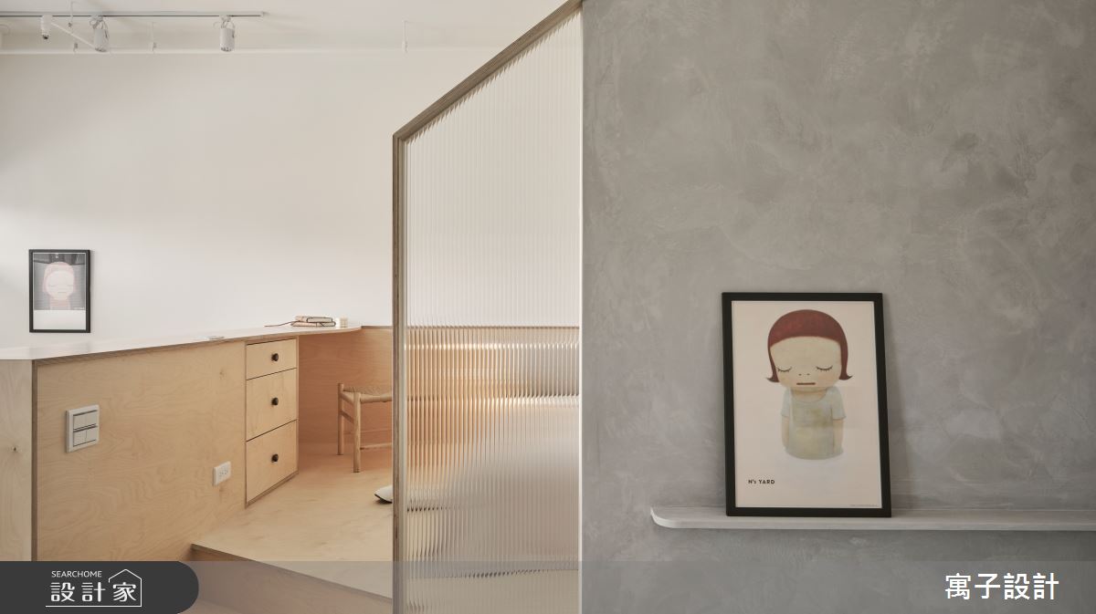 18坪新成屋(5年以下)＿現代風臥室案例圖片＿寓子設計＿寓子_mumi之9