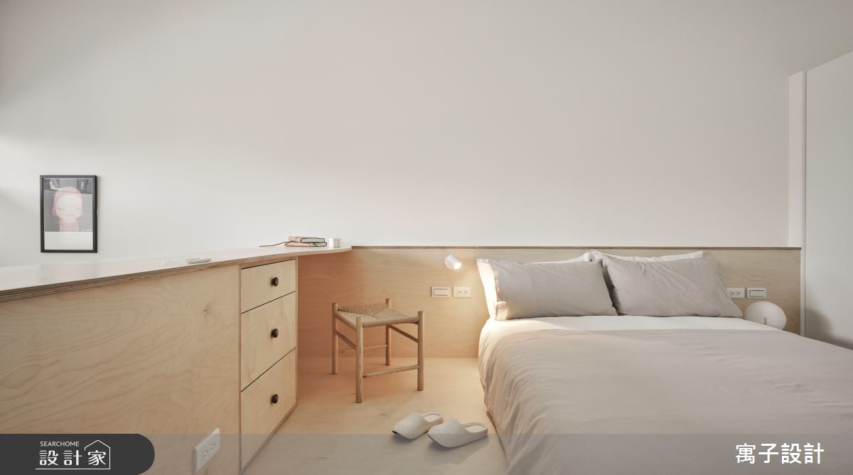 18坪新成屋(5年以下)＿現代風臥室案例圖片＿寓子設計＿寓子_mumi之11