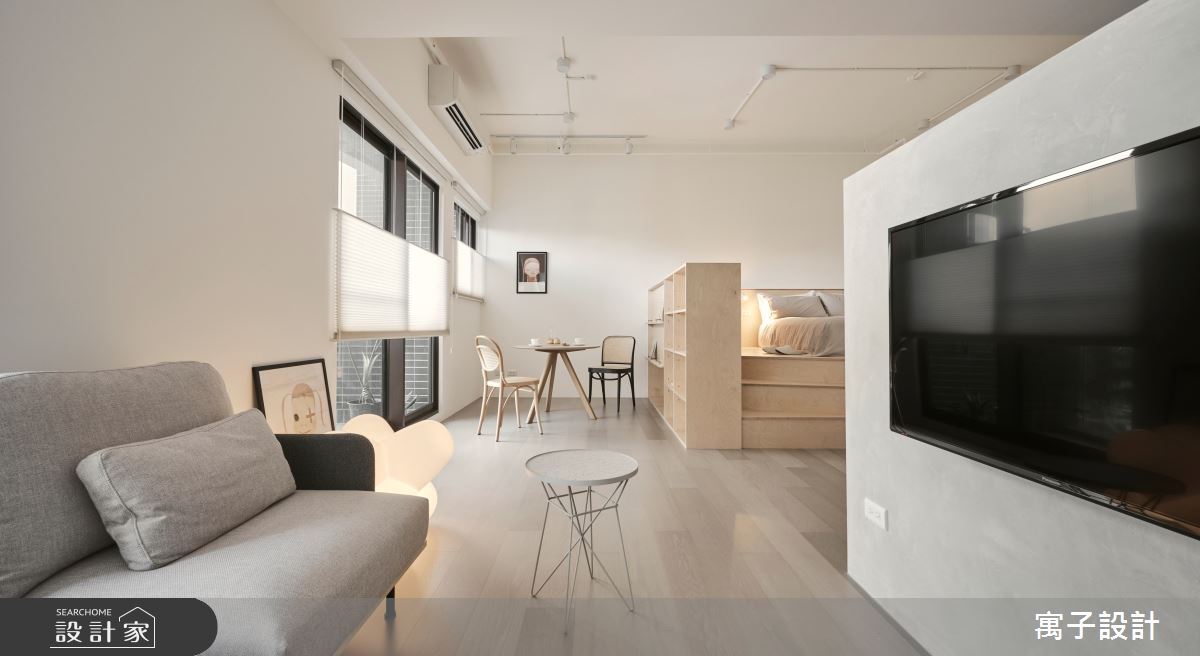 18坪新成屋(5年以下)＿現代風客廳案例圖片＿寓子設計＿寓子_mumi之3