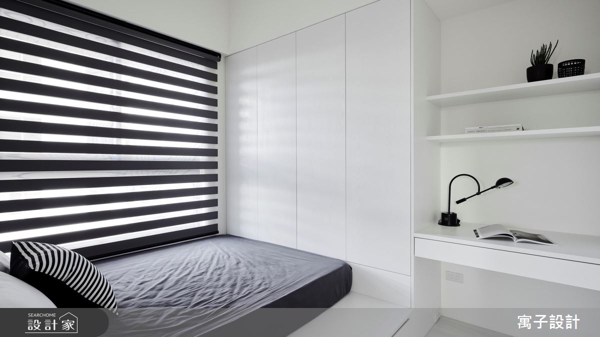 11坪新成屋(5年以下)＿簡約風臥室案例圖片＿寓子設計＿寓子_告白之10
