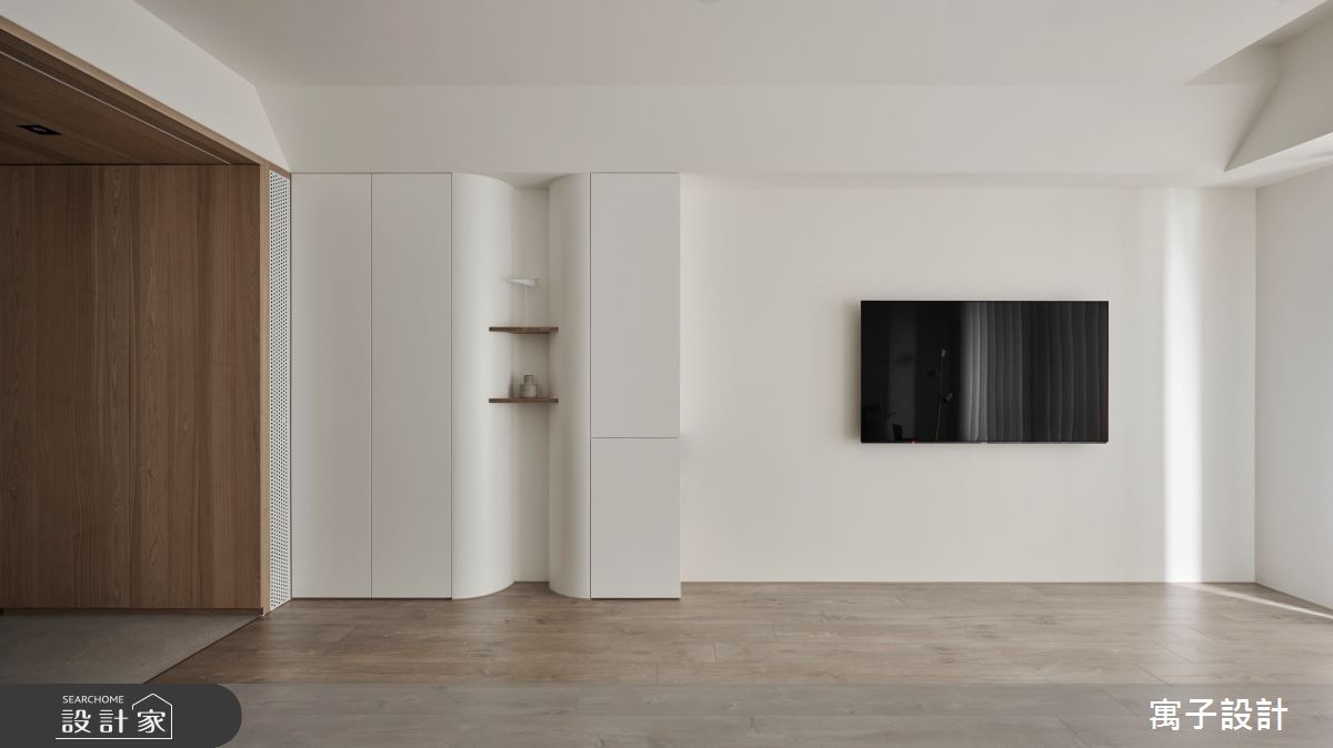 50坪老屋(16~30年)＿北歐風客廳案例圖片＿寓子設計＿寓子_Volume之6