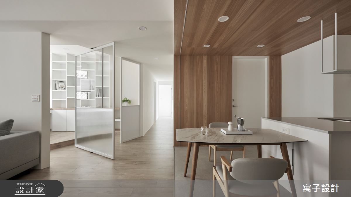50坪老屋(16~30年)＿北歐風餐廳案例圖片＿寓子設計＿寓子_Volume之11