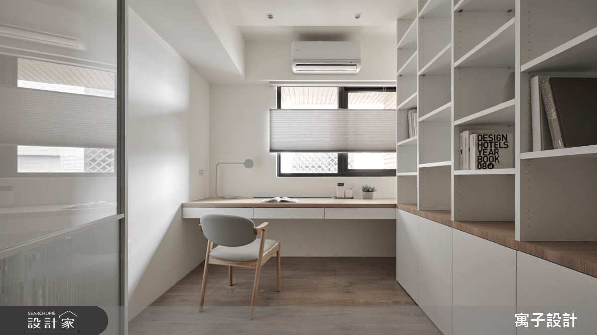 50坪老屋(16~30年)＿北歐風書房案例圖片＿寓子設計＿寓子_Volume之13
