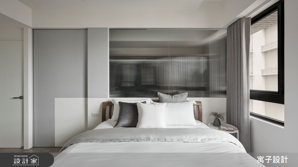 50坪老屋(16~30年)＿北歐風臥室案例圖片＿寓子設計＿寓子_Volume之15