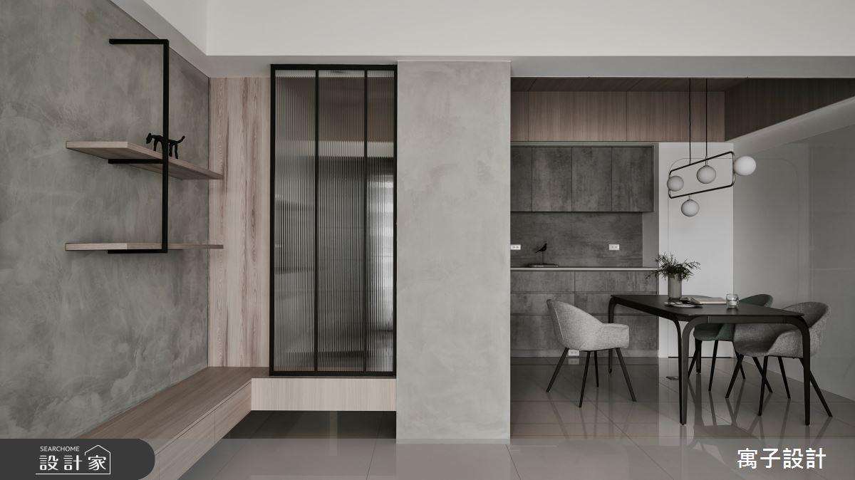 45坪新成屋(5年以下)＿現代風客廳案例圖片＿寓子設計＿寓子_原生之9